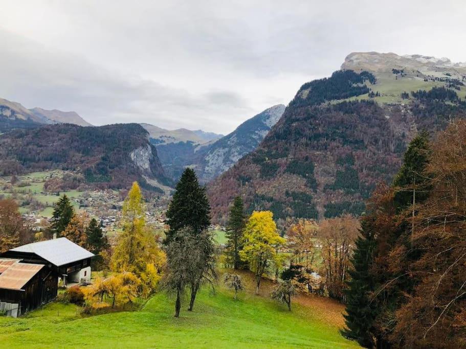 Le Chalet De Bemont Villa Samoëns Dış mekan fotoğraf