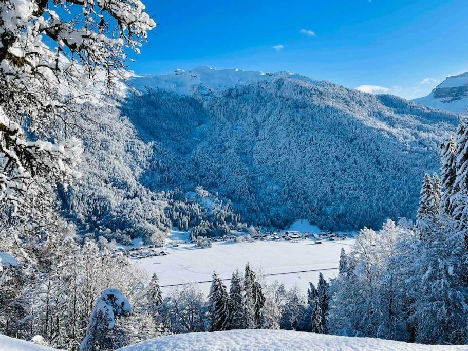 Le Chalet De Bemont Villa Samoëns Dış mekan fotoğraf